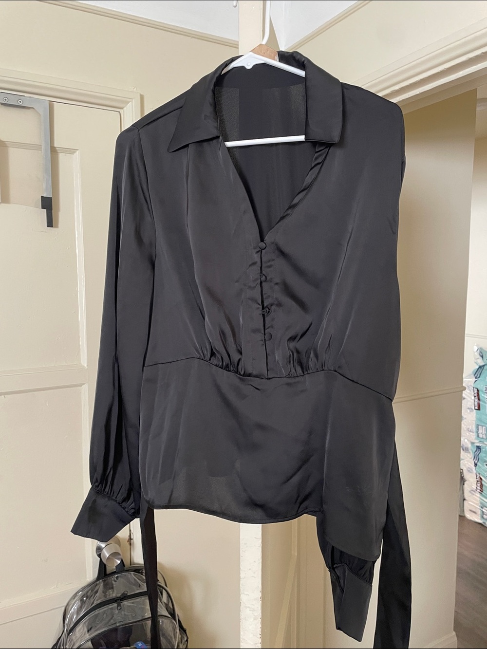 Black Women's Blouse